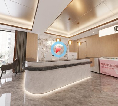 天胡棋牌會所設(shè)計(jì)全景案例